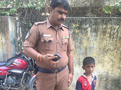 Boy Rescued Within 1 Hour