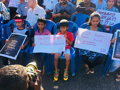 Protest Against Child Rape