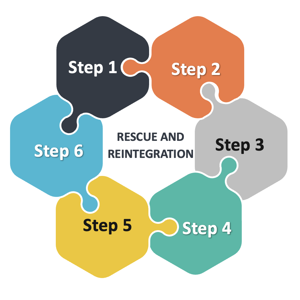 Our Approach Towards Rescue And Reintegration